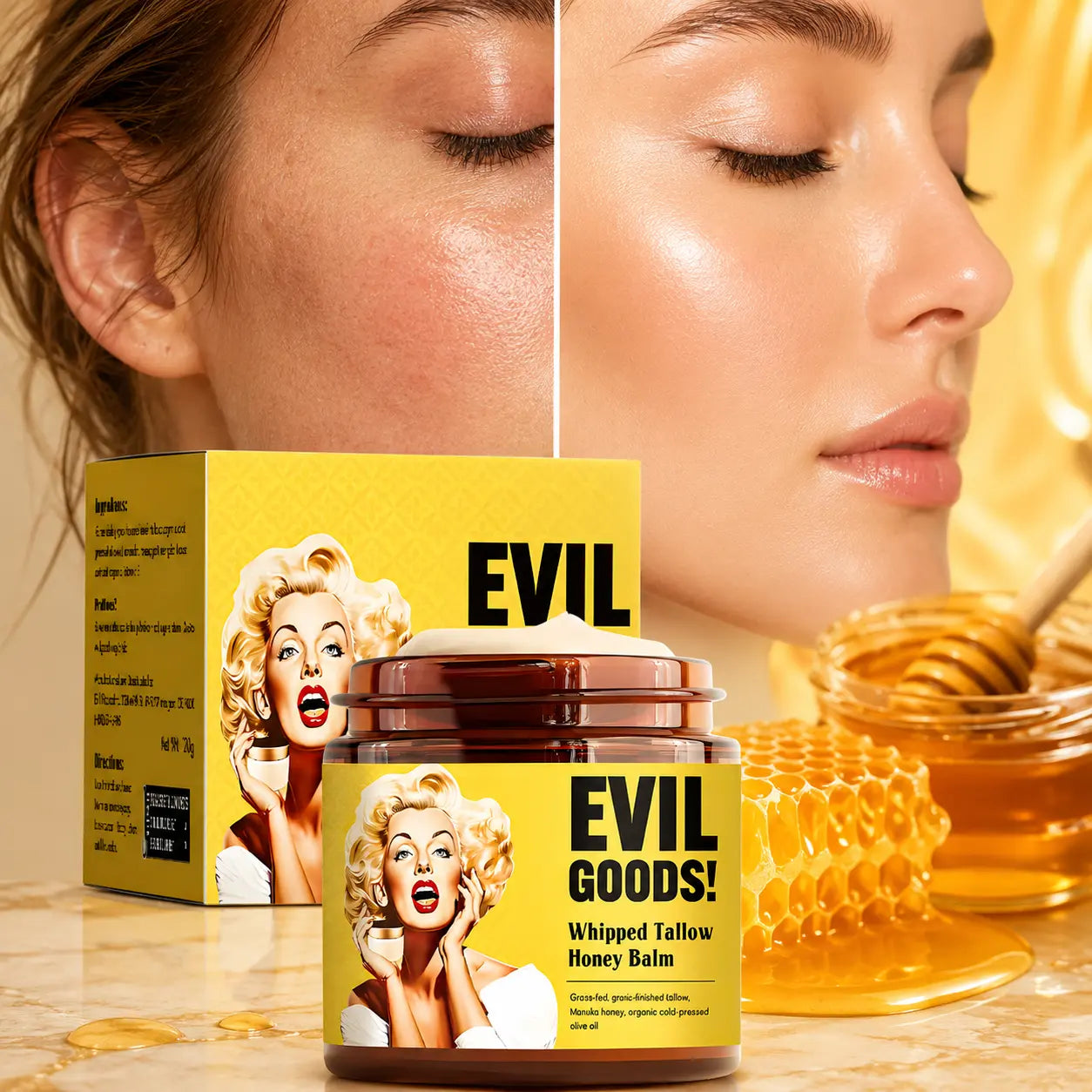 Crema Hidratante Evil Goods Manteca