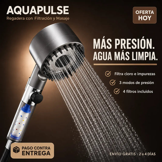 AquaPulse | Ducha Spa con Agua Filtrada y Masaje
